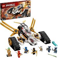 LEGO® 71739 NINJAGO® Le tout-terrain ultrasonique - Jouet Moto, Jeu de Construction pour Enfants avec Mini Figurine Ninja Zane