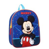 mybagstory- Sac à dos - 3D - Mickey Mouse - Bleu - Enfant - Ecole  - Maternelle - Garderie - Crèche - Cartable garçon - Taille 32