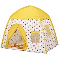 XJYDNCG Tente de Jeu pour Enfants - Tente Tipi Enfant - Cabane Enfant - Tente de Château de Princesse A