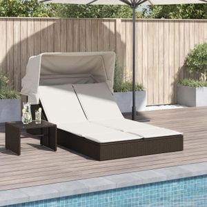 Toile De Rechange Pour Chaise Longue De Plage - Jaune Et Blanc Double Face - 120 X 45 Cm (2 Pièces) - Polyester Résistant - 8