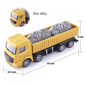 VOITURE - CAMION camion - Bulldozer, grue, voitures pour garçons, tracteur, jouet, chariot élévateur, réservoir, camion, roule