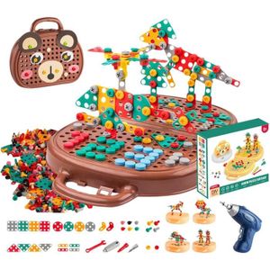 BRICOLAGE - ÉTABLI Boîte à jouets avec perceuse, Magic Play Toolbox, 