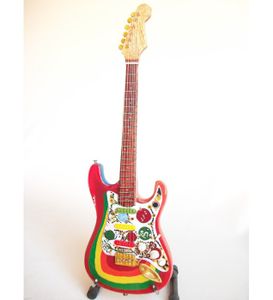 OBJET DÉCORATIF Guitare miniature Stratocaster Rocky Georges Harri