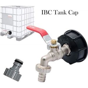 Raccord robinet cuve eau IBC 1000 litres 25mm