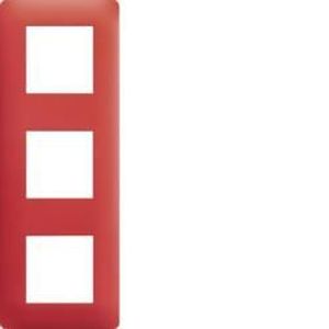 PLAQUE DE FINITION Plaque de finition 3 postes Rouge - Essensya - WE4