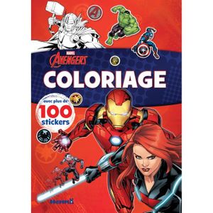 Livre de coloriage Marvel - 36 x 25 cm - 112 pages - Livre