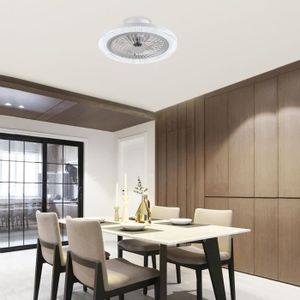 VENTILATEUR DE PLAFOND Ventilateur de plafond LED - JEOBEST - Blanc - 3 v