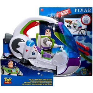 ACCESSOIRE DE FIGURINE Jouet - Mattel - Toy Story - Vaisseau spatial avec canon de tir à la roquette - Bleu - Mixte
