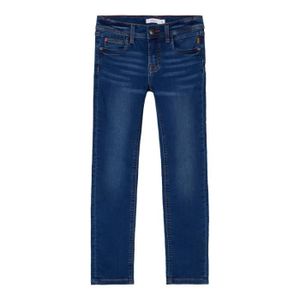 JEANS Jeans x-slim garçon Name it Theo - dark blue denim - 8 ans