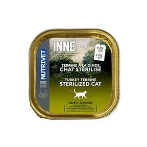 BOITES - PATÉES Nutrivet Inne Terrine Stérilisé BQ pour Chat 150 g
