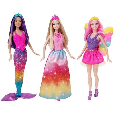 Barbie Poupée sirène avec lumières Arc-en-Ciel DHC40 - Cdiscount Jeux -  Jouets