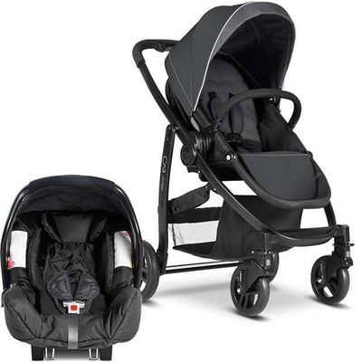Poussette graco evo duo sales charcoal