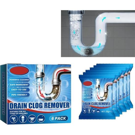 📢✨grande vente🫧Poudre puissante pour le curage des tuyaux
