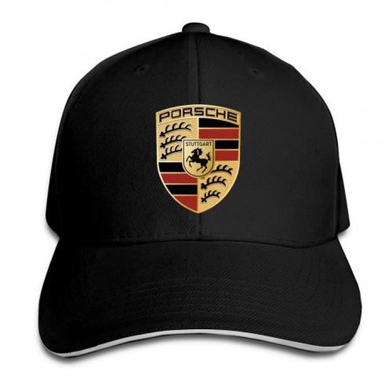 Porsche logo refroidir Snapback Baseball unisexe Casquettes ajustables