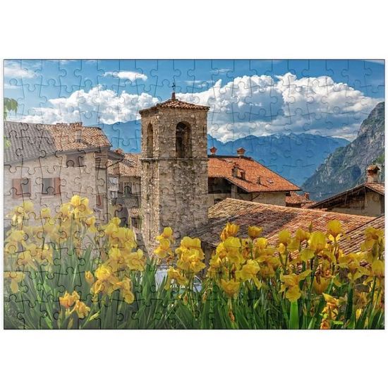 Ville Del Monte Tenno Lac Garde Province Trente Trentin Haut Adige 