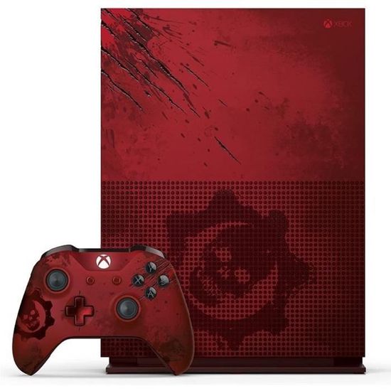Pack Console Xbox One S 2To + Gears Of War 4 - edition limitee