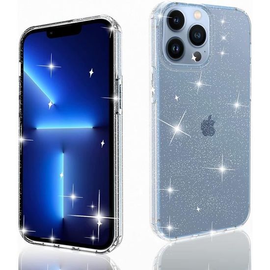 Coque Melody Piano Jelly Paillettes Pour IPhone 16/15/14/13 Pro Max/Plus – Neuve