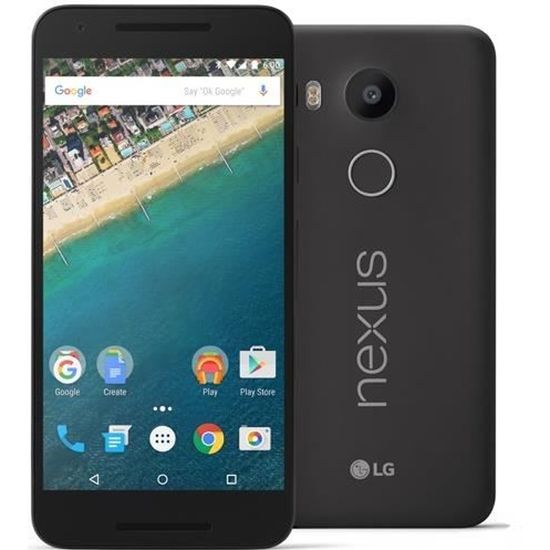 Google Nexus 5X (32 Go, Noir carbone)