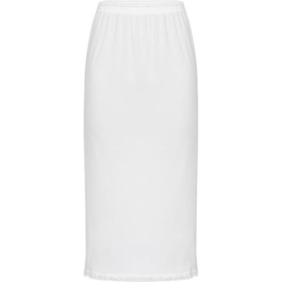YIZYIF Femme Jupon sous Robe Jupe Sculptante Fond de Jupe Lingerie Sous-vêtement Type B Blanc