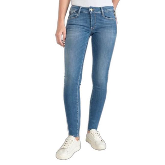 Jeans Le Temps Des Cerises Pulp Slim Fit Stretch Women Blue JFPULP00WT378 U