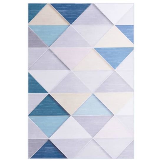629NEUF Tapis de Salon Chambre Mode|Pailsson|Tapis De Sol Antidérapant imprimé Multicolore 80x150 cm Tissu FRENCH DAYS