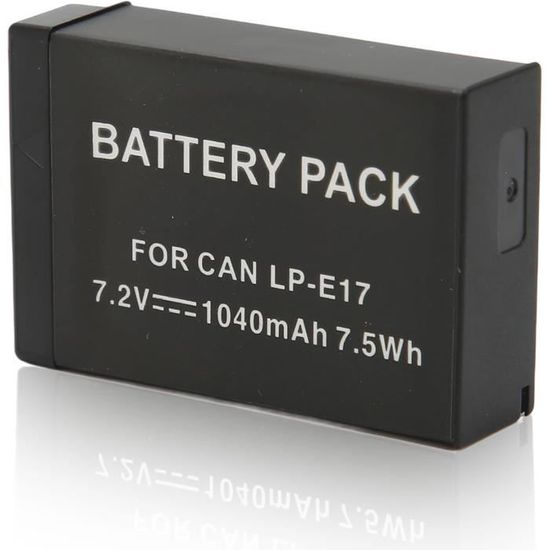 Otech Batterie Pour Canon LP-E17 – Noir – 1000 MAh – Garantie 2 Ans