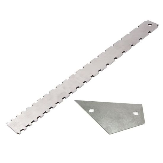 Manche De Guitare à Bord Droit Cranté Avec Lime à Frette, Frette Rocker