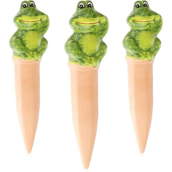 4 Cônes Arroseur Automatique Plantes Argile 210ml - Hibou Auto-Irrigant Pour Plantes D'Intérieur