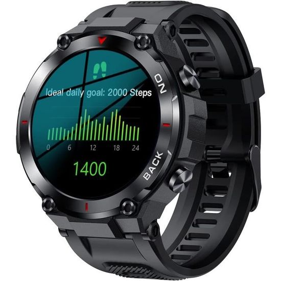 XWatch Pro Élite S4, Montre Connectée Appels Et SMS, Bracelet Sport