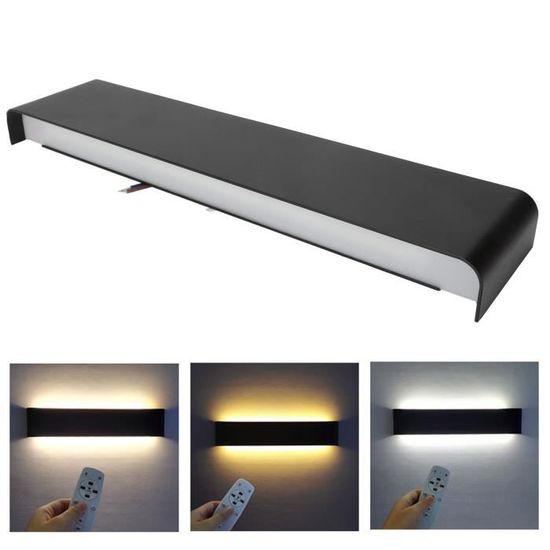 YWNYT Lampe murale sans fil avec télécommande, 3 modes de couleur, lumières LED à intensité variable pour art mural, galerie, cible de fléchettes, avec minuterie