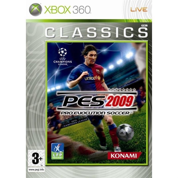 Konami Pro Evolution Soccer 2009 Classics / Jeu Xbox360 -