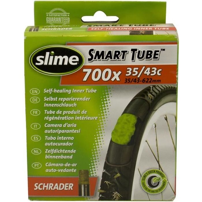 Chambre à air SLIME pour vélo de route - 700x35-43 SV 35/43-622