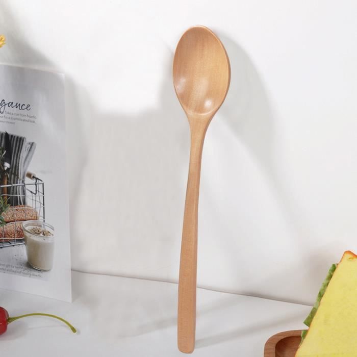 Cuillère de cuisson Cuillère en bois kaki-234