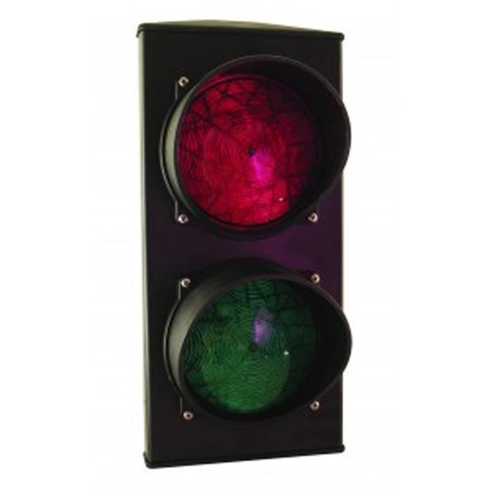 Feu de signalisation bicolore rouge/vert 230v