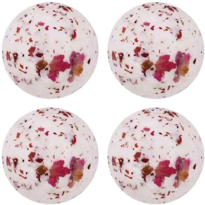 Produits pour le bain Lurrose Ensemble-Cadeau de Bombes de Bain Ensembles Hydratants de Sel de Bain Moussant Pétillant p 124796