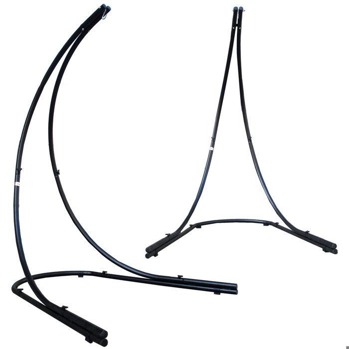 AMANKA Support XXL pour fauteuil suspendu 210cm Soutien en acier pour accrocher balancelle et chaises suspendues
