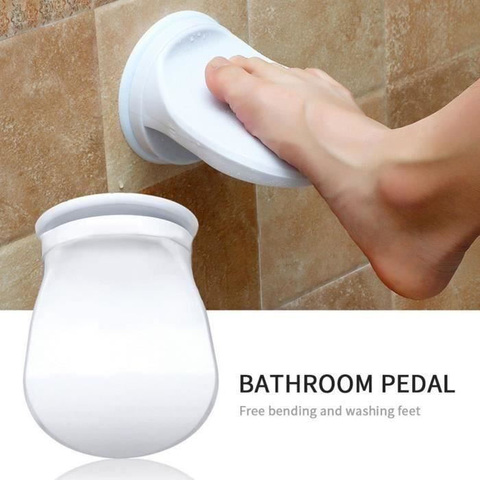 2019 lavage ventouse tabouret aide salle de bains douche accessoires antidérapant économie de travail Rack Mat repose-pieds