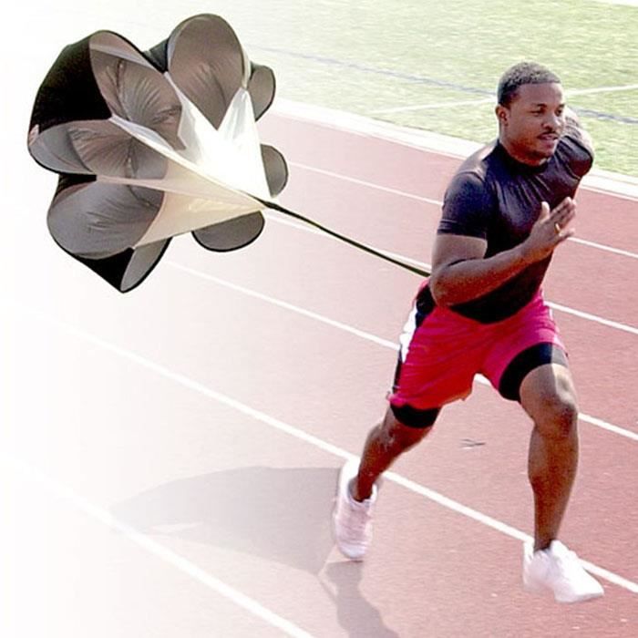 Entraînement de résistance à la vitesse Parachute Running Chute Football Training Miaienu 1062