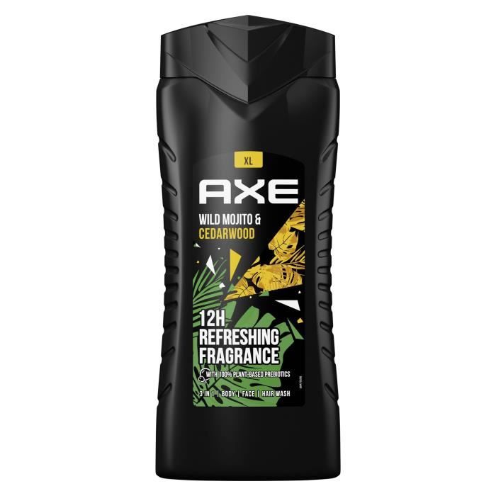 AXE Gel Douche Homme Wild - 400 ml