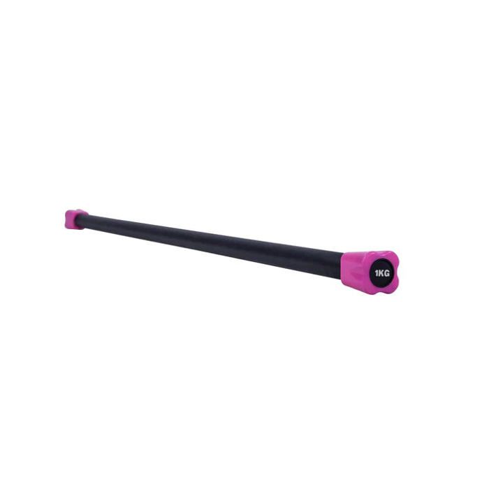 Gorilla Sports - Barre d´aerobic longue de 120cm disponible de 1kg à 10kg - 1 KG