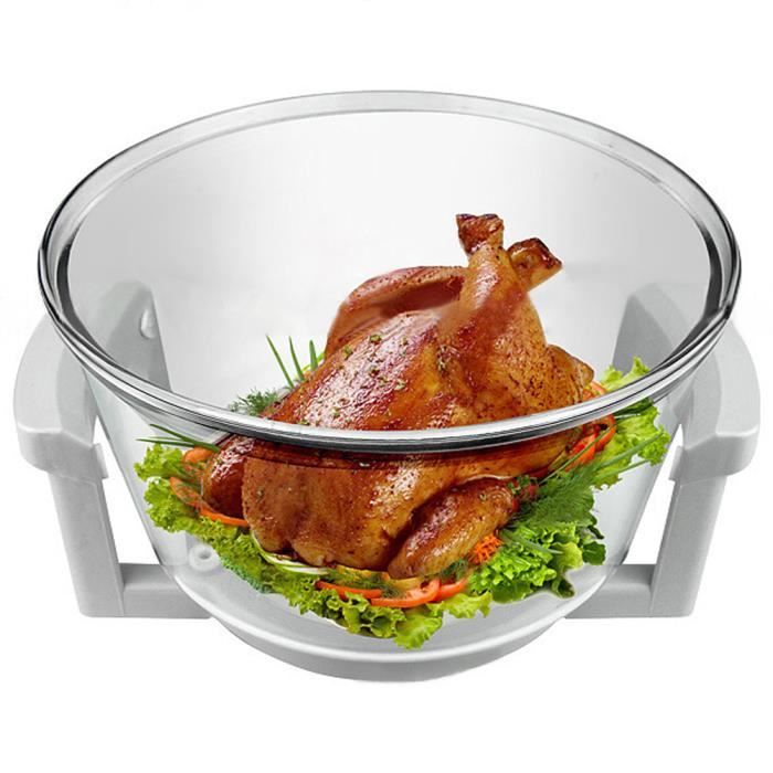 Four Halogène Multifonctions Cyclonique Friteuse Electrique - Volume de 12L - 1800W
