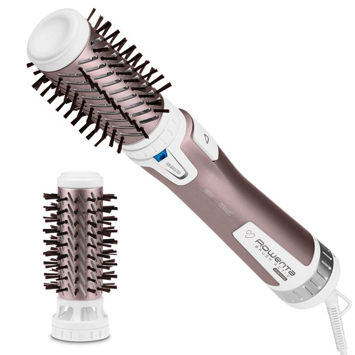 ROWENTA CF9540F0 Brush Activ Premium Care Brosse rotative chauffante soufflante, Poils naturels, Brushing, Qualité professionnelle