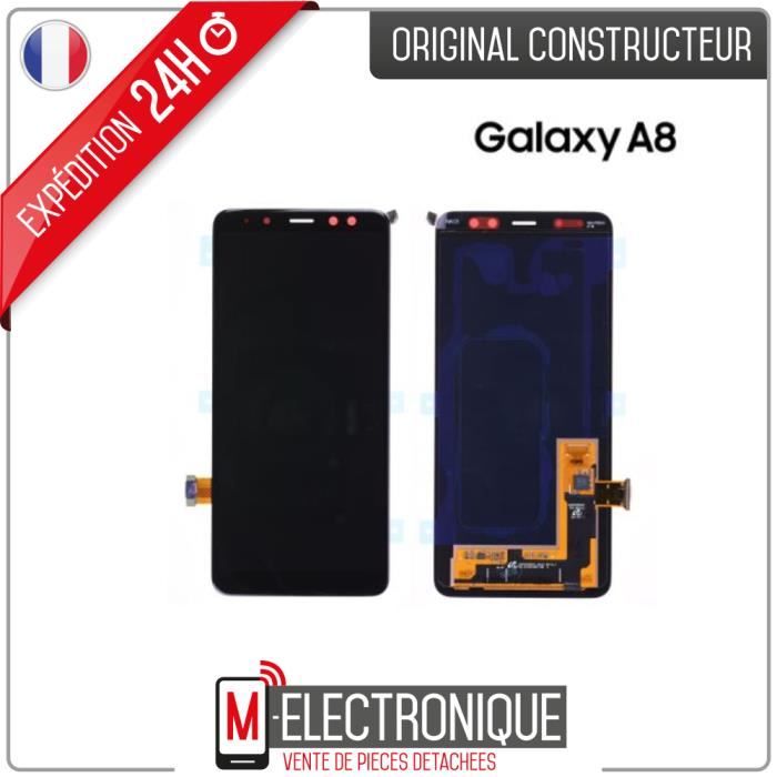 Ecran LCD Noir Original Samsung Galaxy A8 2018 SM-A530F