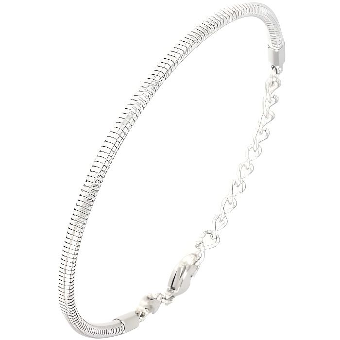 Bracelet acier pour charms perles par So Charm