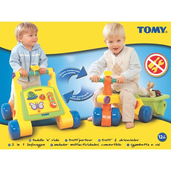 TOMY Trott'porteur 2 en 1