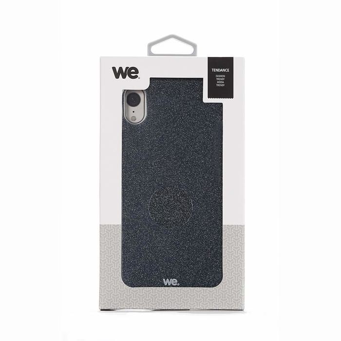 Coque de protection paillette We pour IPhone XR Noir