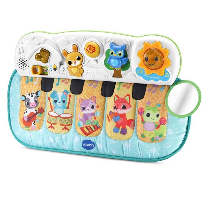 Piano Bébé - Vtech - 80-158167 - Multicolore - 70 Chansons - 2 Modes de Jeu