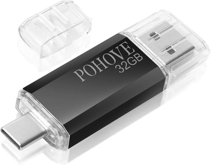 Clé USB 32 Go - Clé USB IPhone / IOS / Android 32 Go - Clé USB 4 En 1