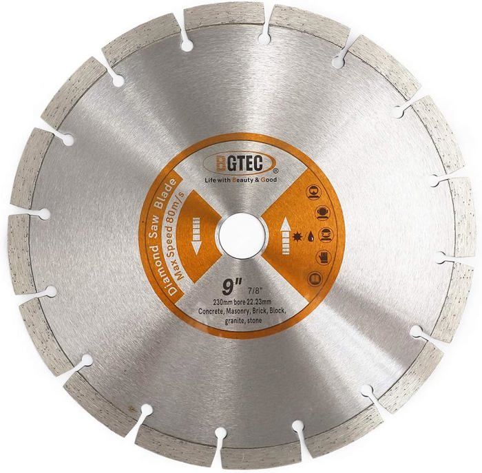 Lame De Scie Diamantée IQ Q-Drive ø 356 Mm Pour Maçonnerie - Neuve