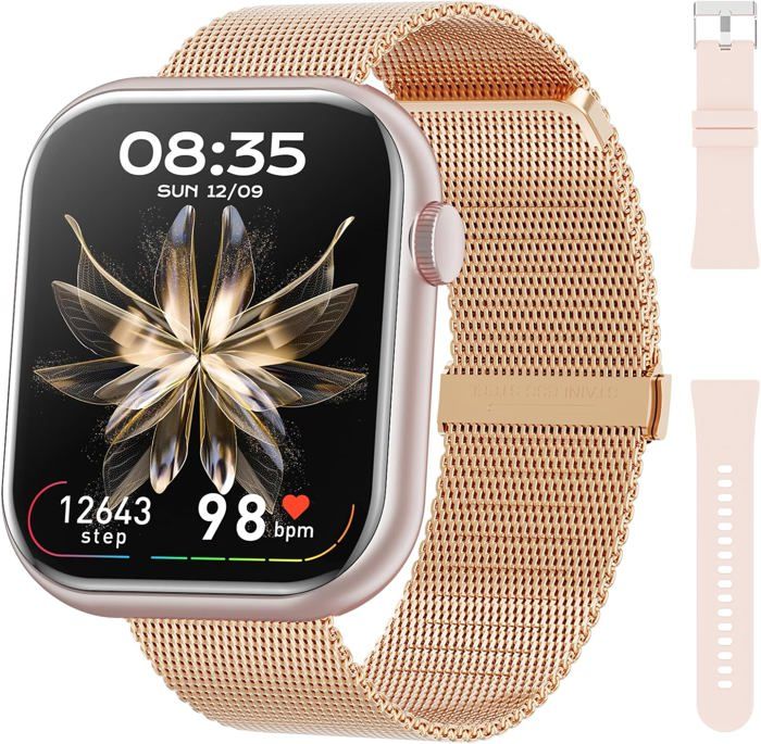 OUKITEL BT103 Montre connectée pour Hommes et Femmes avec Fonction d